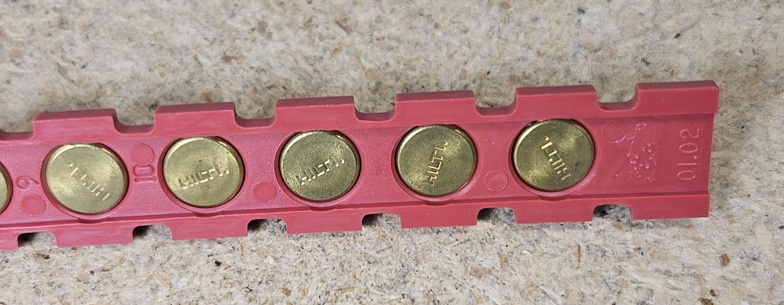 HILTI 6.8/11 M10 powder cartridges .27 cal – red – 50353 – 10 strips – 100 shots