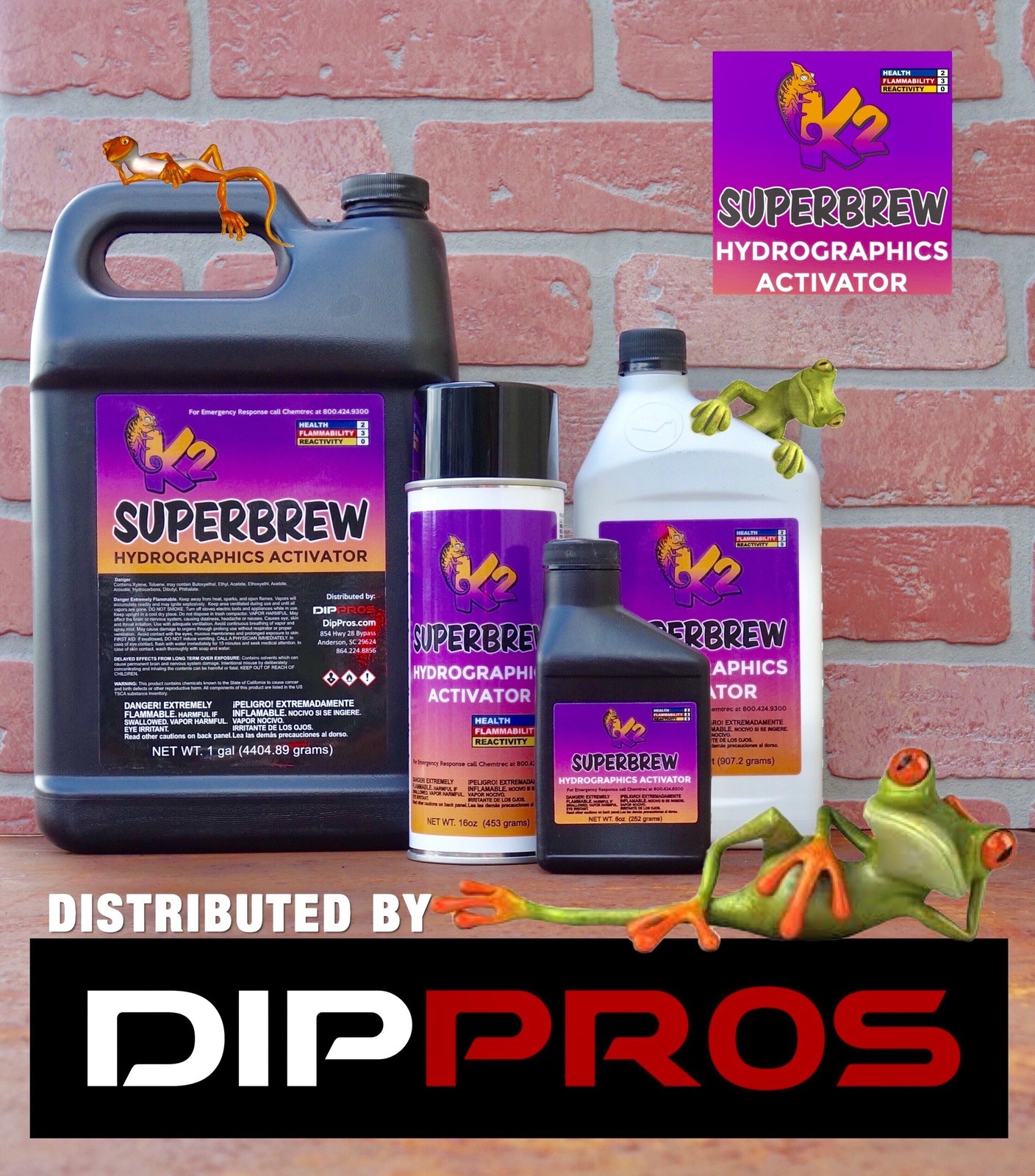 Hydrographic Activator K2 super brew 1 GALLON Liquid cooler then hydrovator