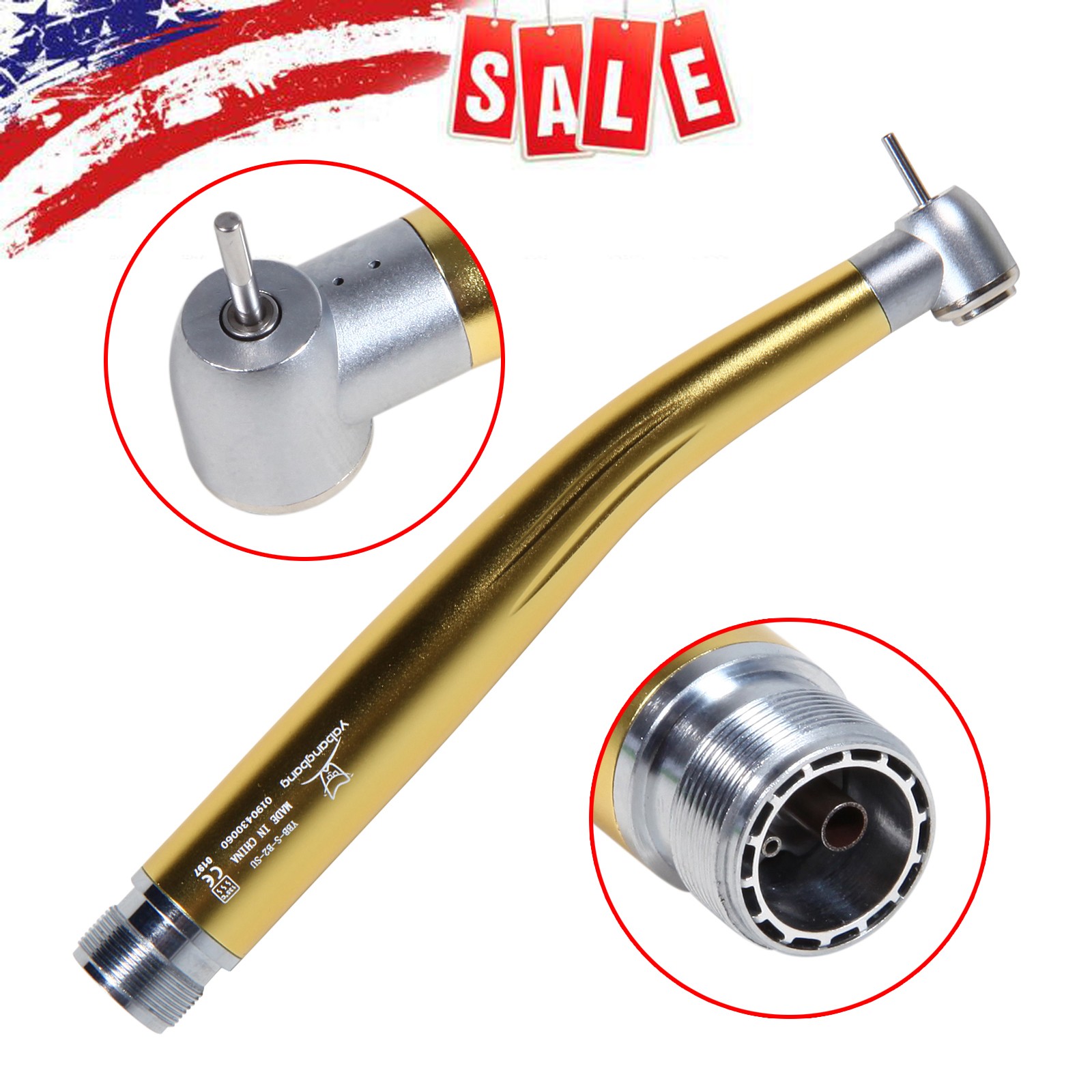NSK Style Dental High Speed Handpiece PANA-MAX Fast Turbine 2 Holes Borden