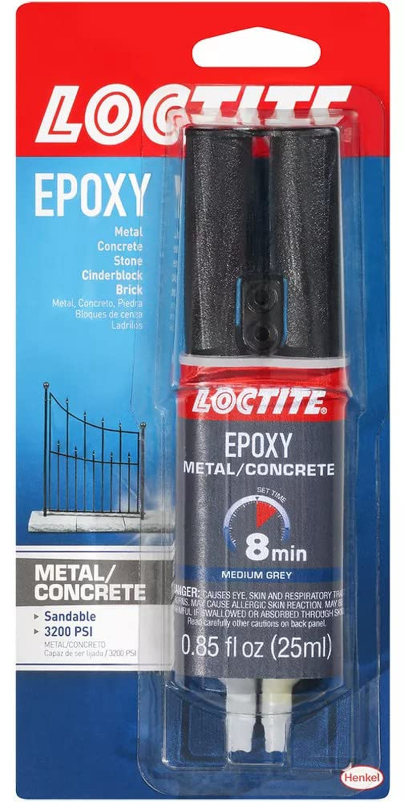1395391-8 Epoxy Quick Set, 0.85 Fl. Oz. Syringes (Case of 8)