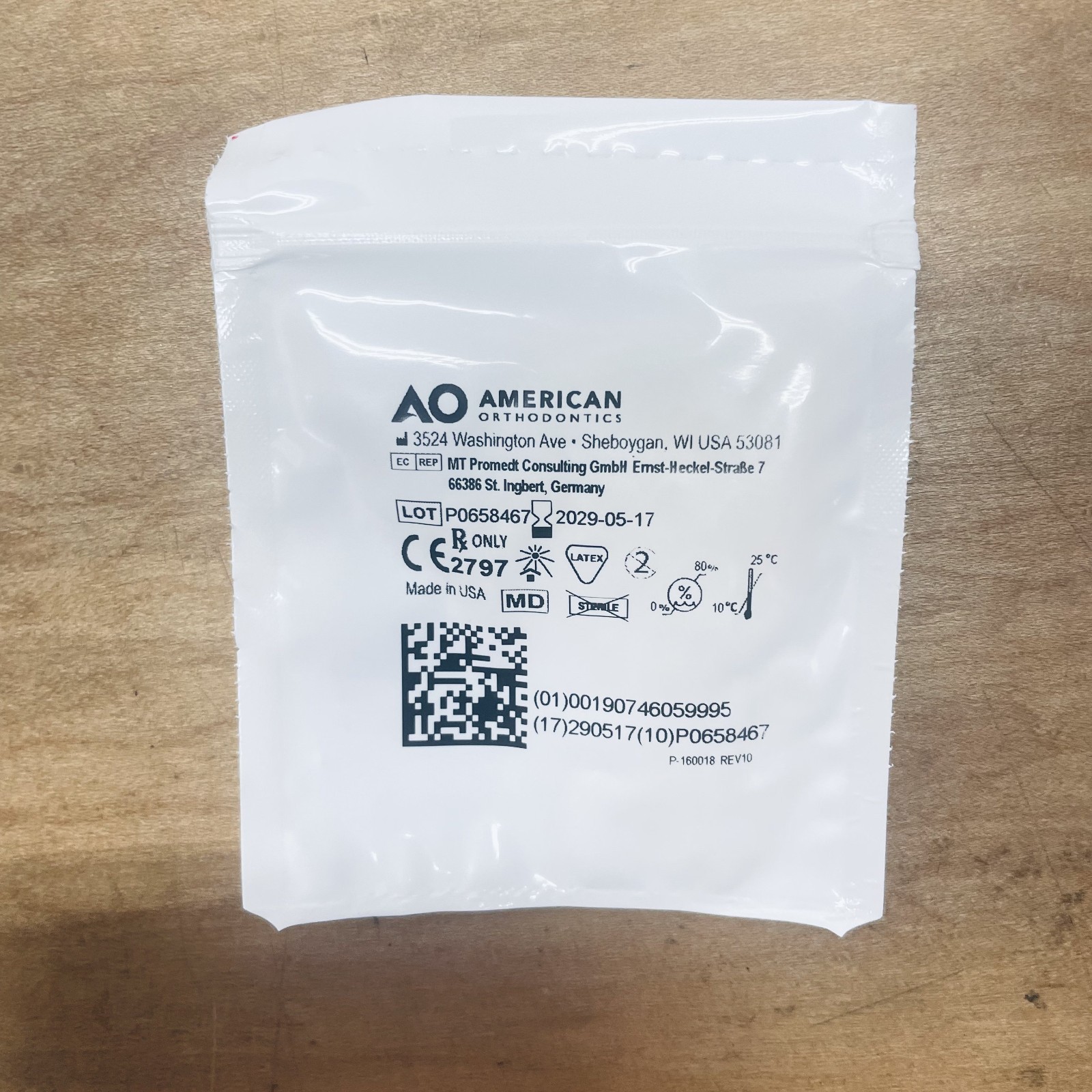 5 Bags (500) American Orthodontics Braces Elastics Southern Bald Eagle 4.5 1/4″