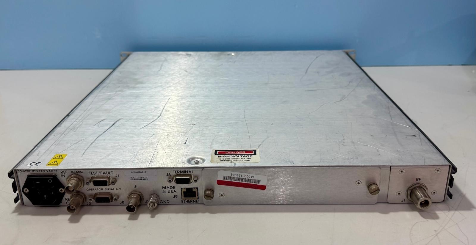 Radyne SFC6400A C-Band Up Converter – TESTED TO POWER ON – No Accessories