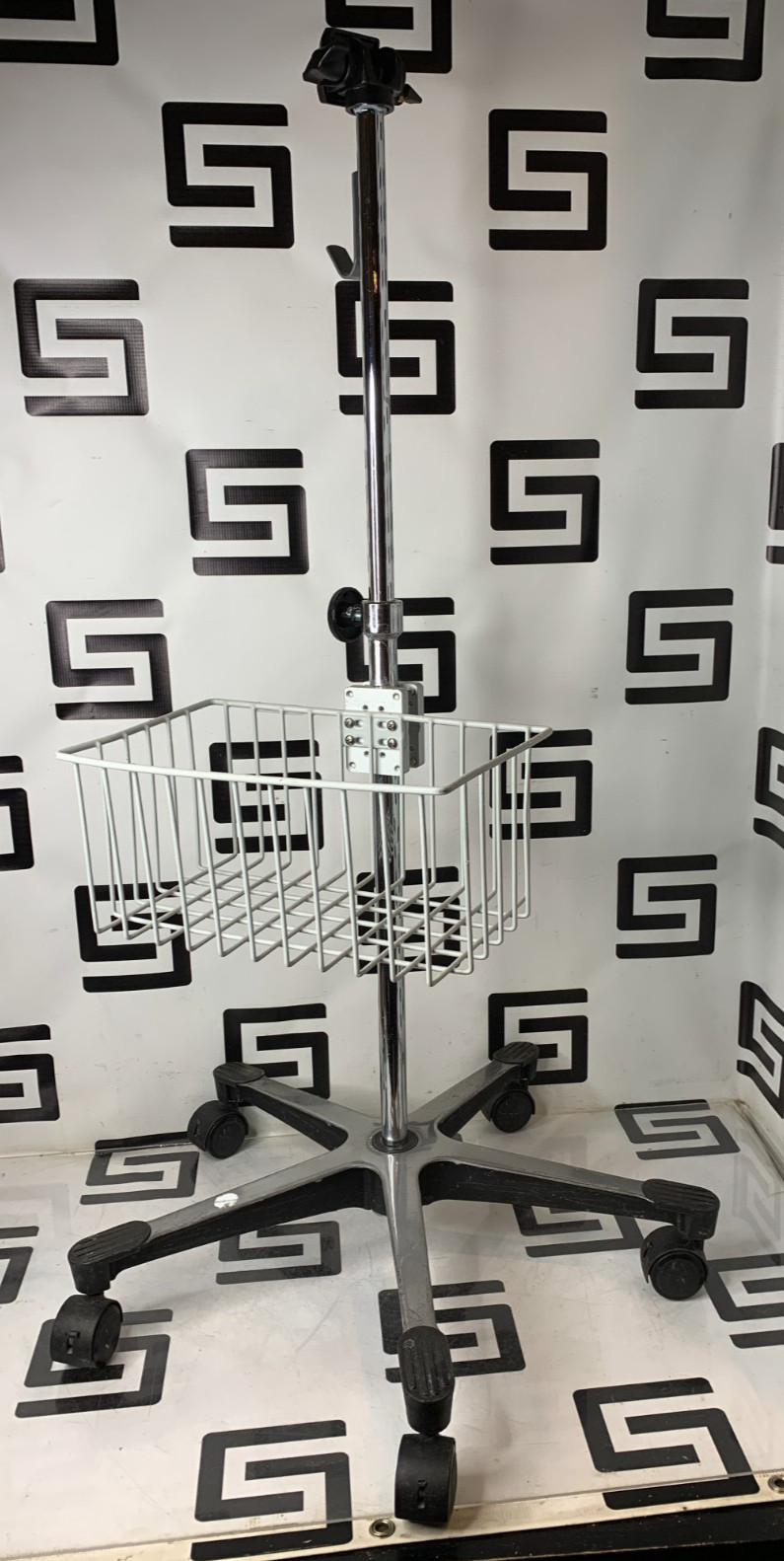 Glidescope Mobile Stand AVL Cobalt Cart Verathon for 0570-0338 Video Monitor (H)