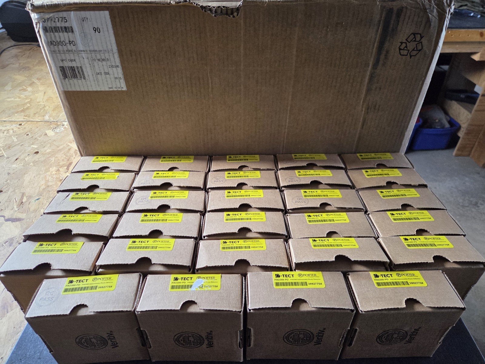 POTTER PAD300-PD PHOTOELECTRIC SMOKE DETECTOR – BRAND NEW – 119 AVAILABLE