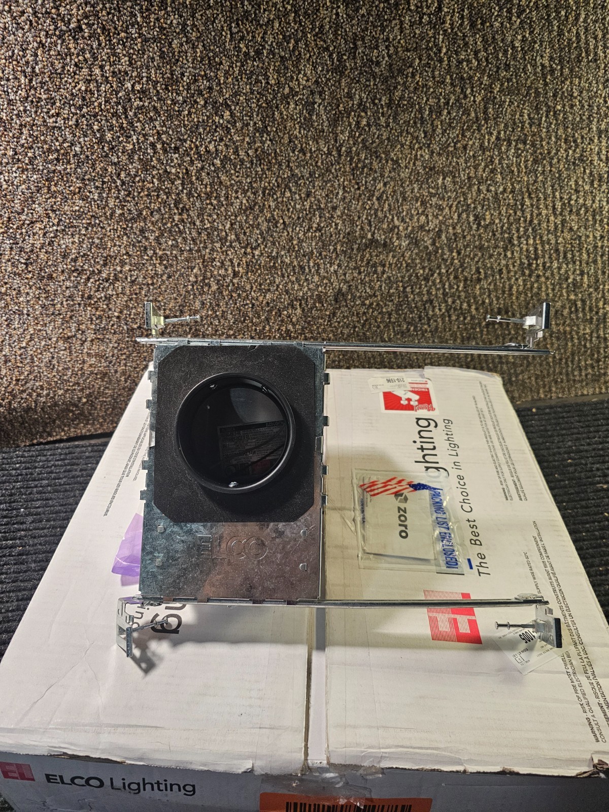 (QTY 3) Elco EL386ICA 3 MAX. Adjustability IC Airtight New Construction Housing