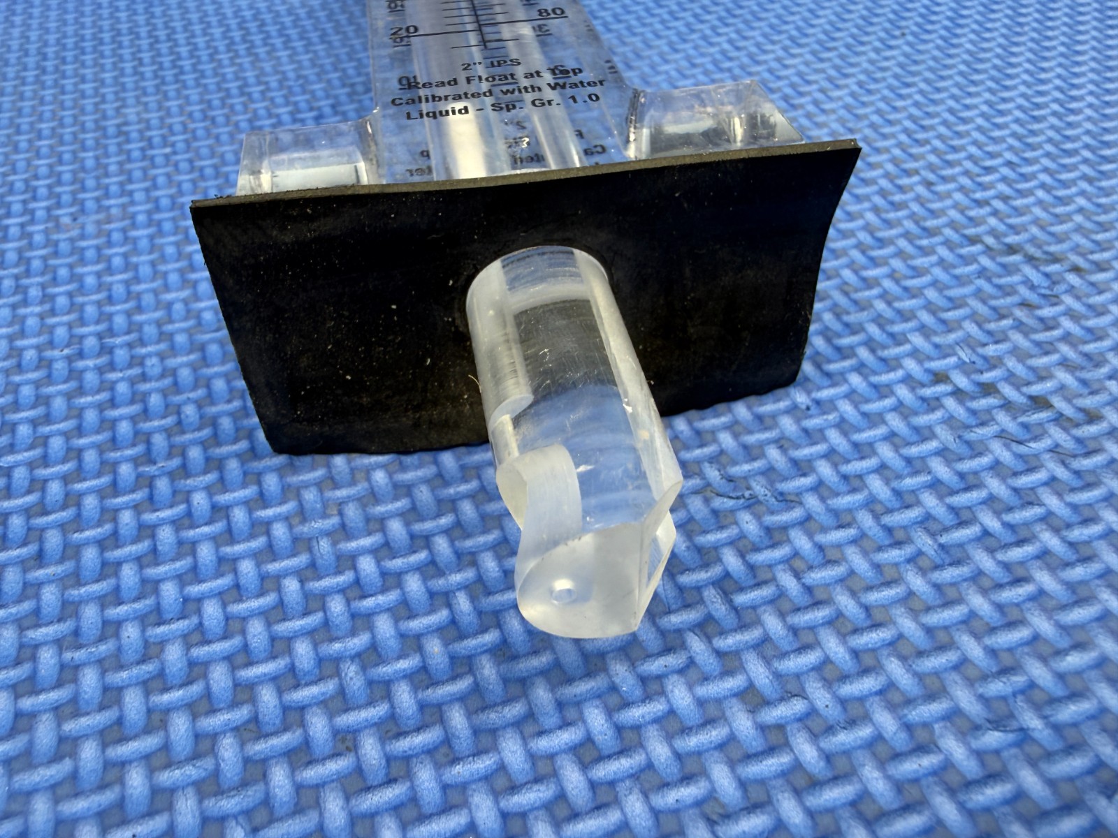 Blue-White F-300 20-70GPM 2″ TPS Low Pressure Acrylic Tube Flowmeter