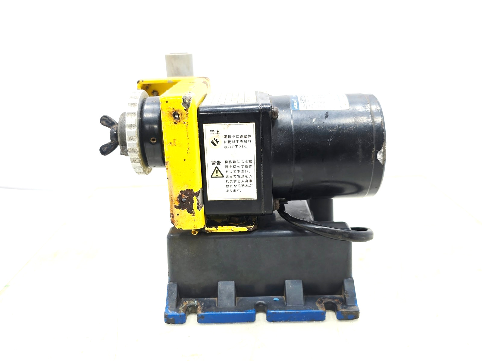 CEMCO T-60N A-G-T CHEMICAL FEEDER PUMP WITH ASTERO A8M15AXT INDUCTION MOTOR