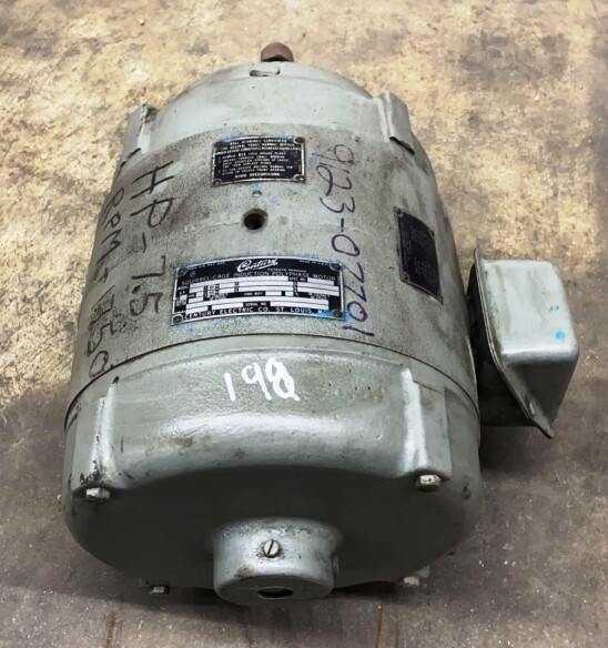 CENTURY SQUIRREL- CAGE INDUCTION POLYPHASE MOTOR H.P: 7.5 SPEC NO.: 51820