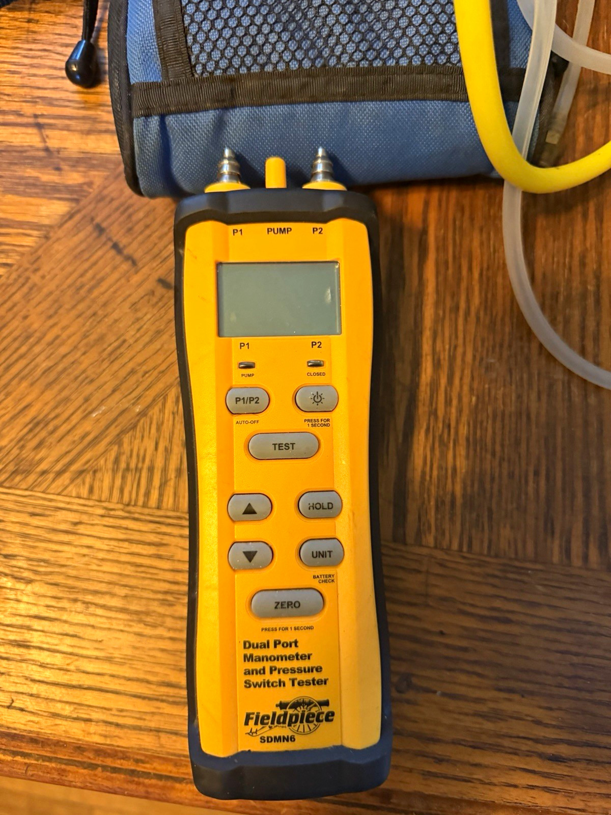 Fieldpiece SDMN6 Dual Port Manometer & Digital Pressure Switch Tester