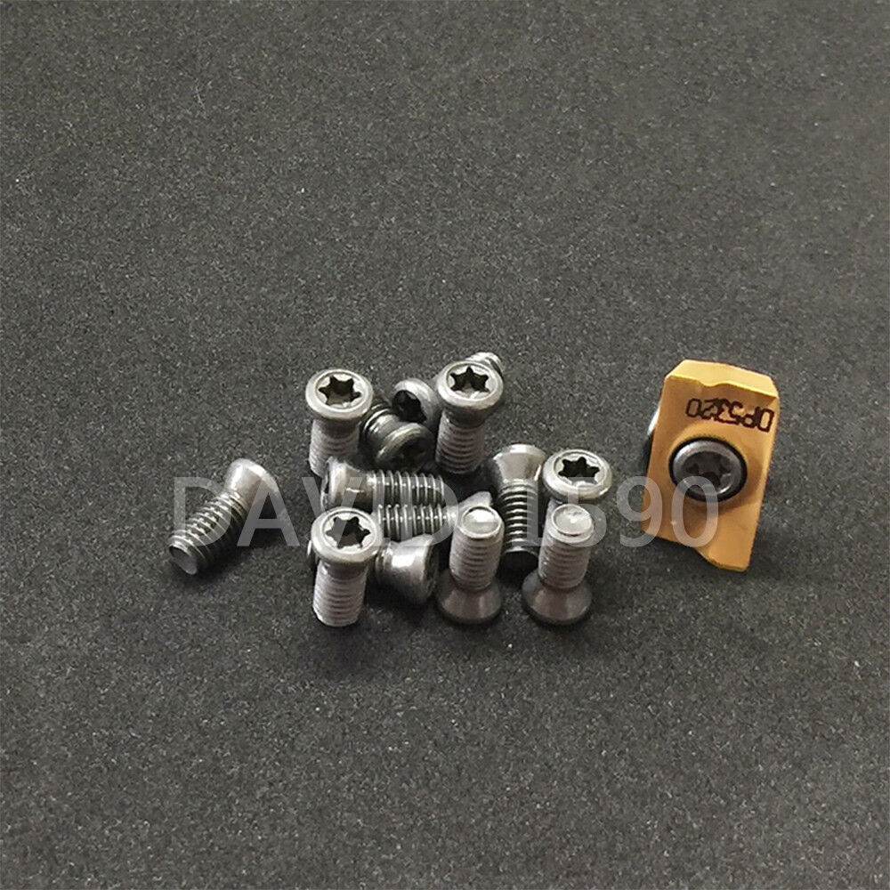M2 M2.5 M3 M4 M4.5 M5 M6 Torx Screws for Replaces Carbide Insert CNC Lathe Tools