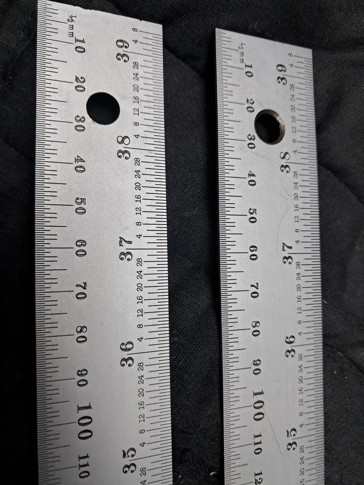 Starrett No. C636-1000 1000mm 39-1/4″ Spring Tempered Steel Rule Machinist Scale