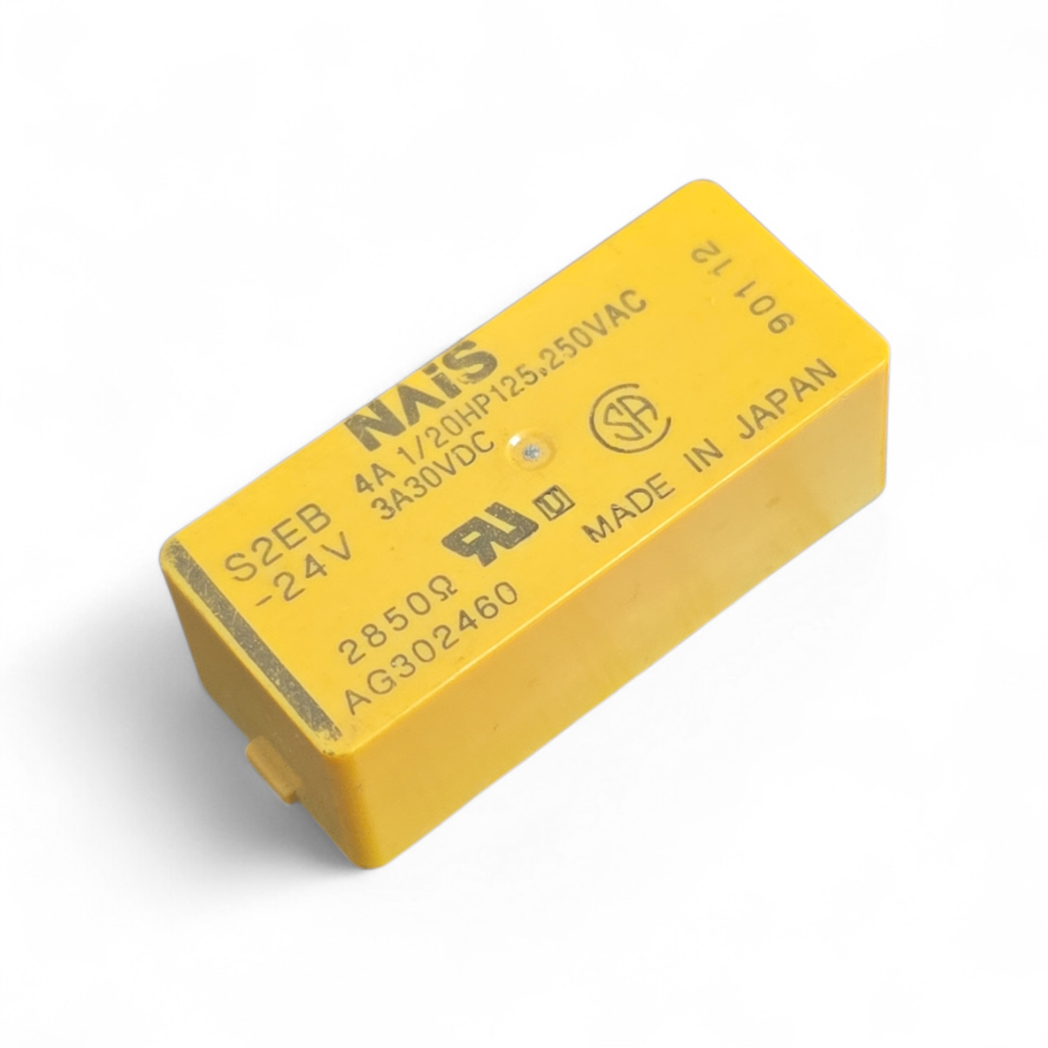 NAIS S2EB-24V RELAY 24V DC / 90 DAYS WARRANTY