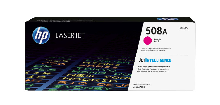 HP LaserJet 508A Magenta Toner Cartridge (CF363A) M552, M553 New FAST SHIP!!