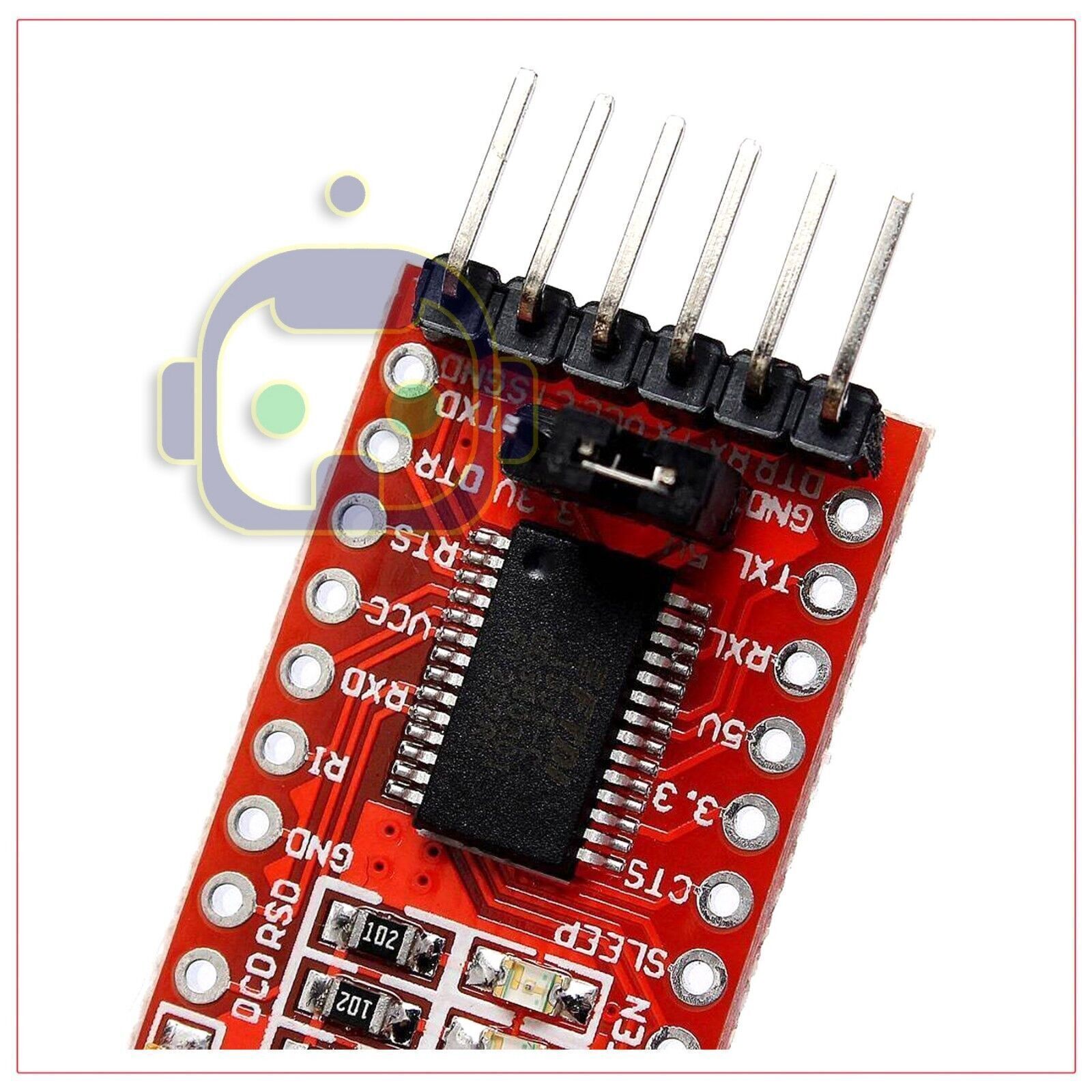 FT232RL FTDI USB 3.3V 5.5V to TTL Serial Adapter Module for Arduino Mini Ports