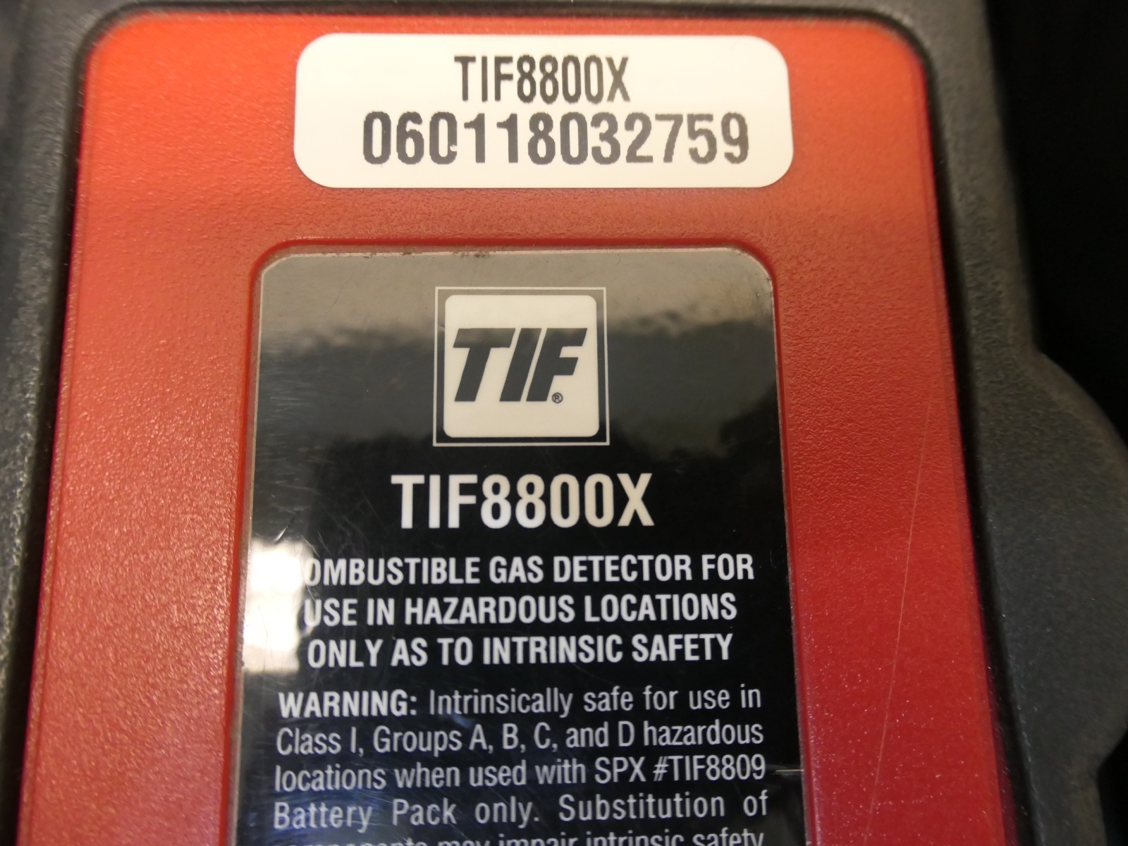 Robinair TIF 8800X Handheld Combustible Gas Detector