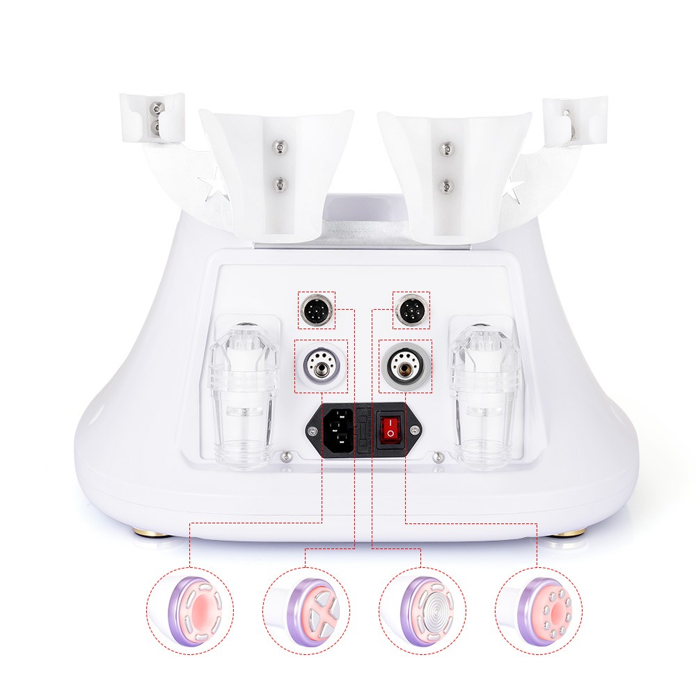 Pro 4 Attachments Beauty Machine for Improve Sagging Skin & Targeted Body Zones