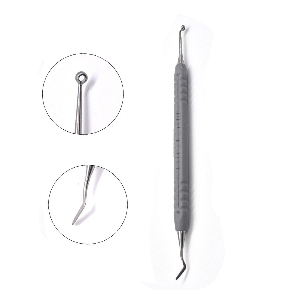 Dental OptraSculpt Foam Pads Kit Veneer Composite Resin Filling Spatula Handle