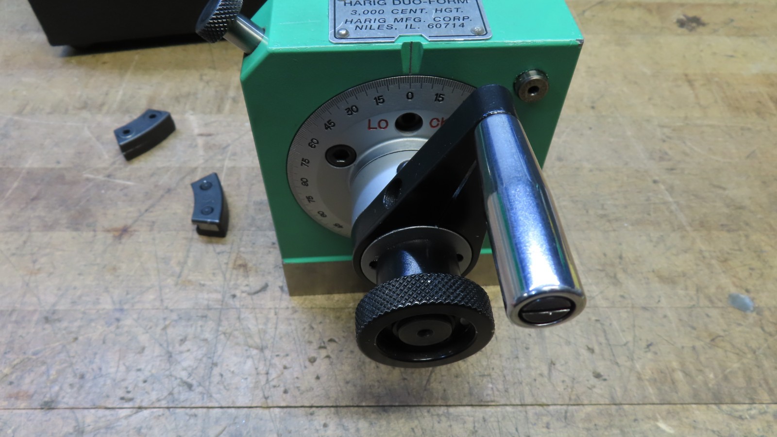 Harig Duo-Form grinding fixture 3.000 center height VERY NICE!