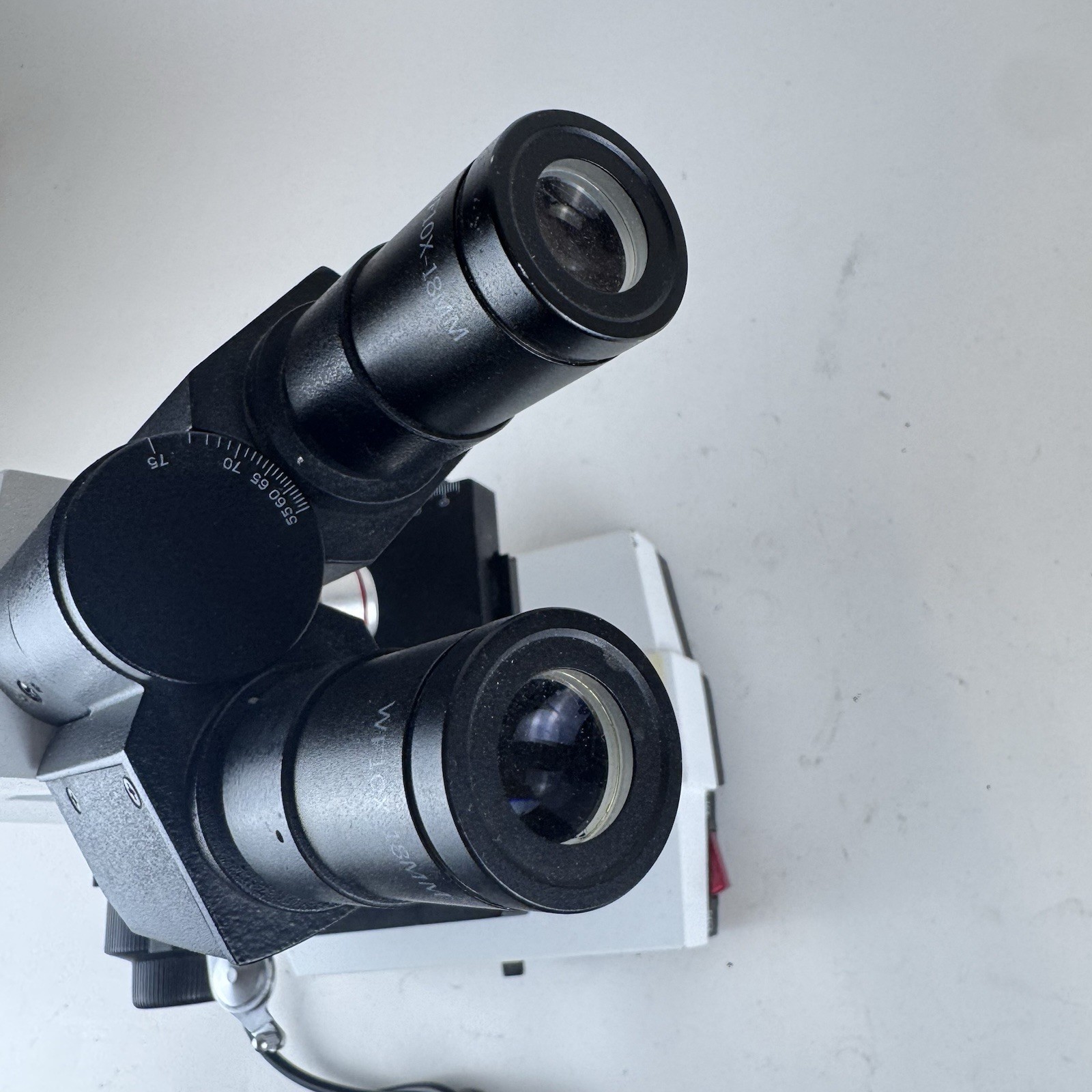 PSS Select Laboratory Compound Binocular Microscope + 4X 10X 40X 100X Objectives
