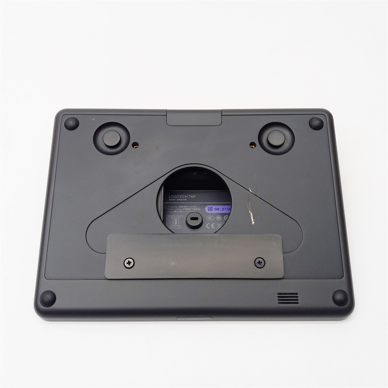 Logitech VU0053 Tap Touch Controller Video Conferencing w/VU0059 Receiver