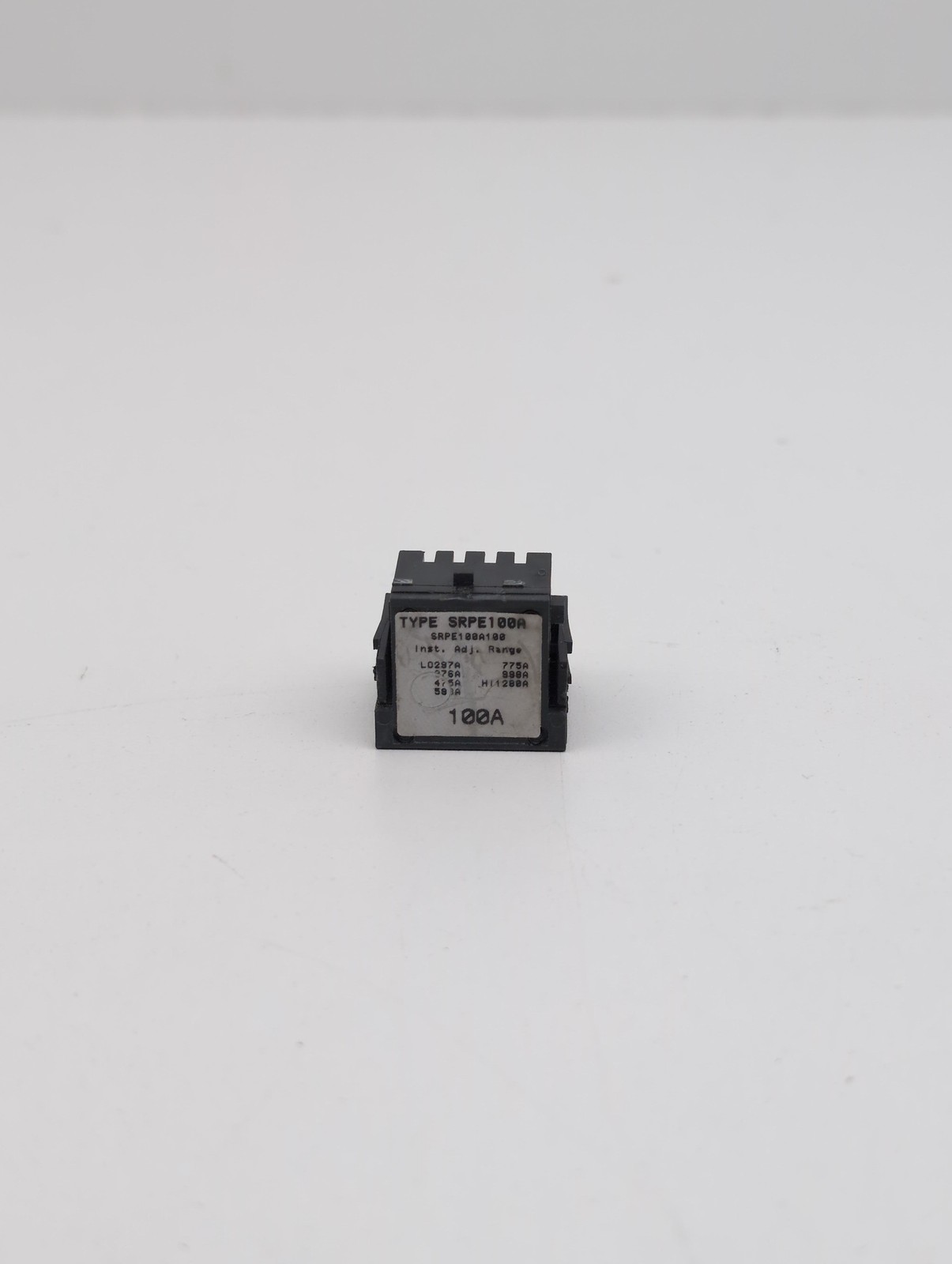 GE SRPE100A100 Breaker Rating Plug 100A