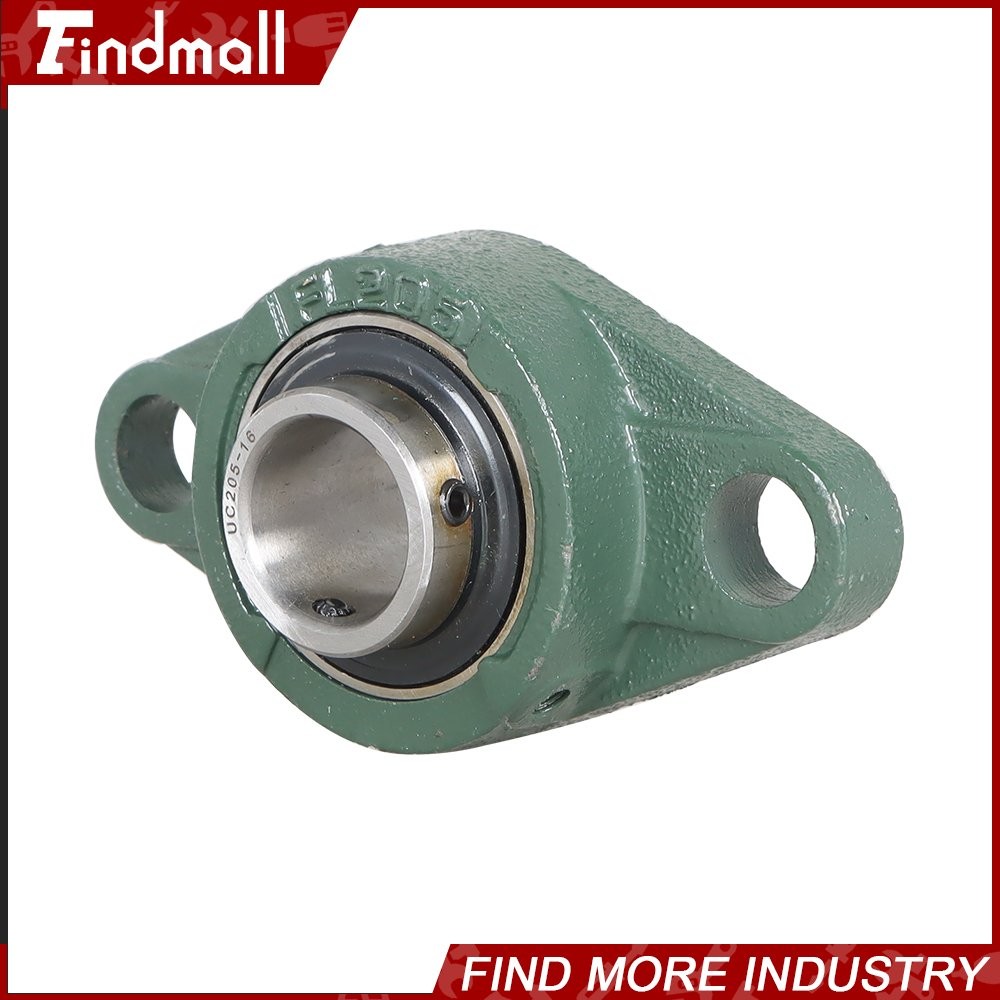 10 PCS UCFL205-16 Pillow Block Flange Bearing 1″ Bore 2 Bolt Solid Base