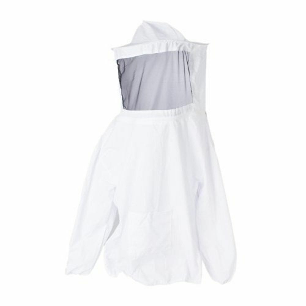 Professional Beekeeper Jacket w/ Gloves Set Jacket Pull Over with Fencing Veil
