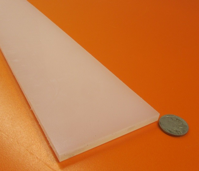 Polypropylene Bar 1/4″ (.250″) Thick x 3.00″ Wide x 48″ Long, 4 pcs, 16 feet