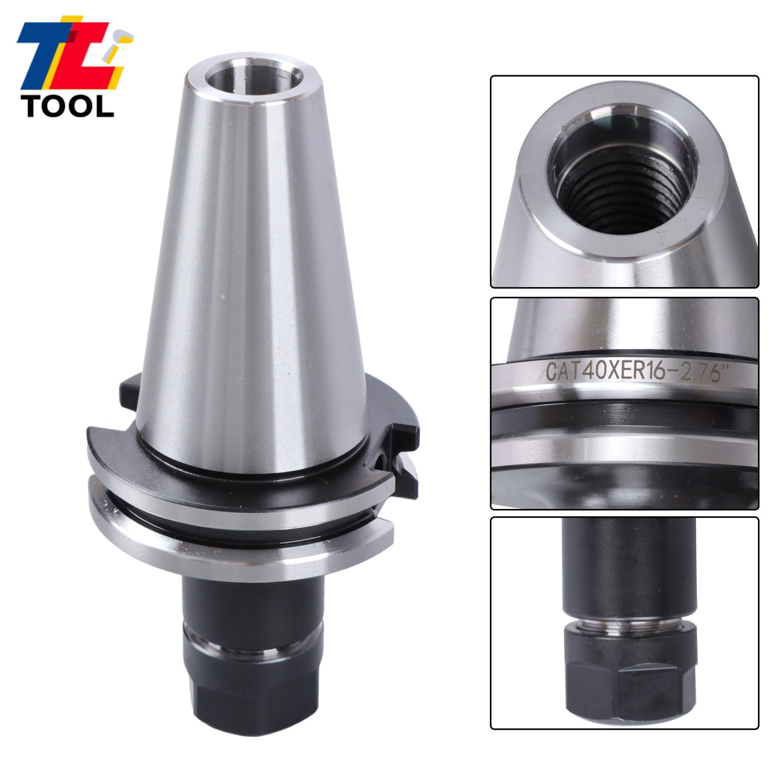 10PCS CAT40 ER16 2.76″ 70mm Collet Chuck Tool Holder Balanced G2.5 20000RPM