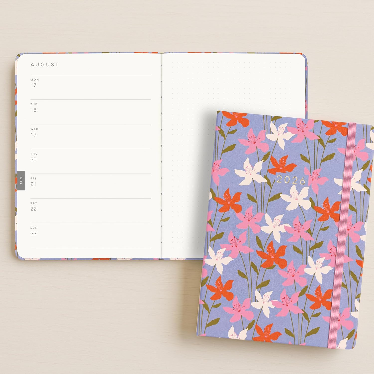 And Per Se 2026 Planner, 15 Months Hardcover Daily, Weekly & Monthly Planner, A5