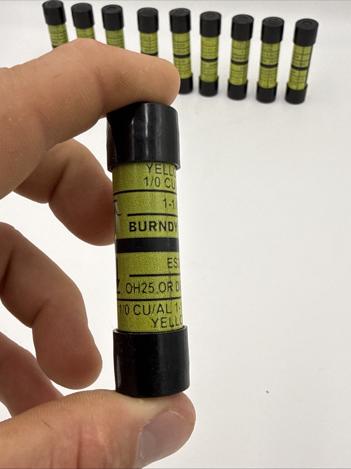Lot of 10 Burndy ES25R25R1/0-1 AWG INSULINK Service Entrance Sleeve CU/AL