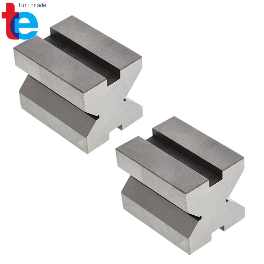 1-5/8″ x 1-1/4″ x 1-1/4″ Precision V Blocks and Clamp Set Steel Gauge Machinist