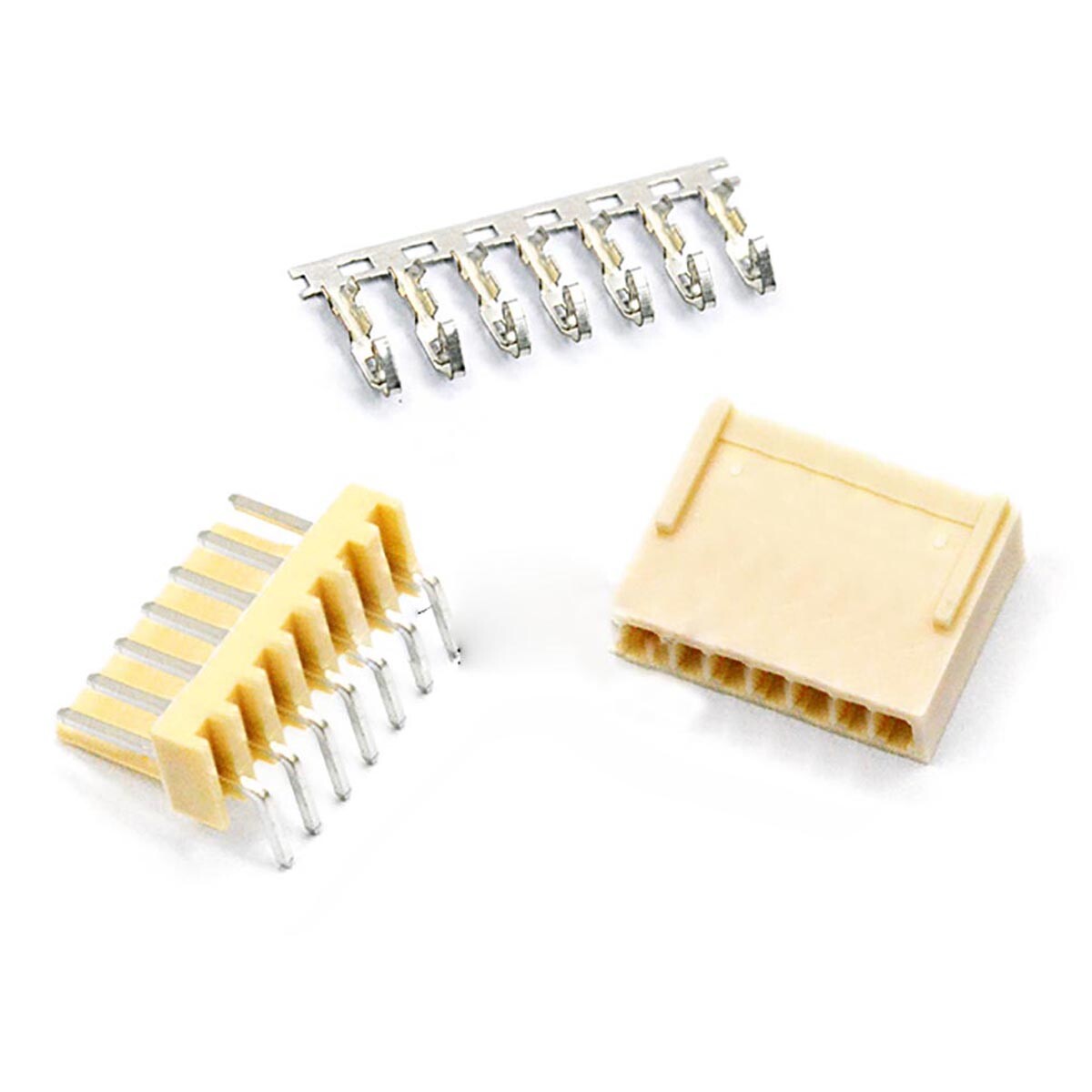 KF2510 2.54mm Plug+Socket+Crimps 2-12p Connector B2W (Molex KK 5051/KK254 Style)