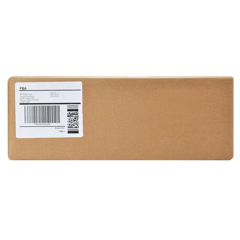 4″ x 3-1/3″ Laser/Ink Address Shipping Adhesive Labels 6 per Sheet Blank 6 UP