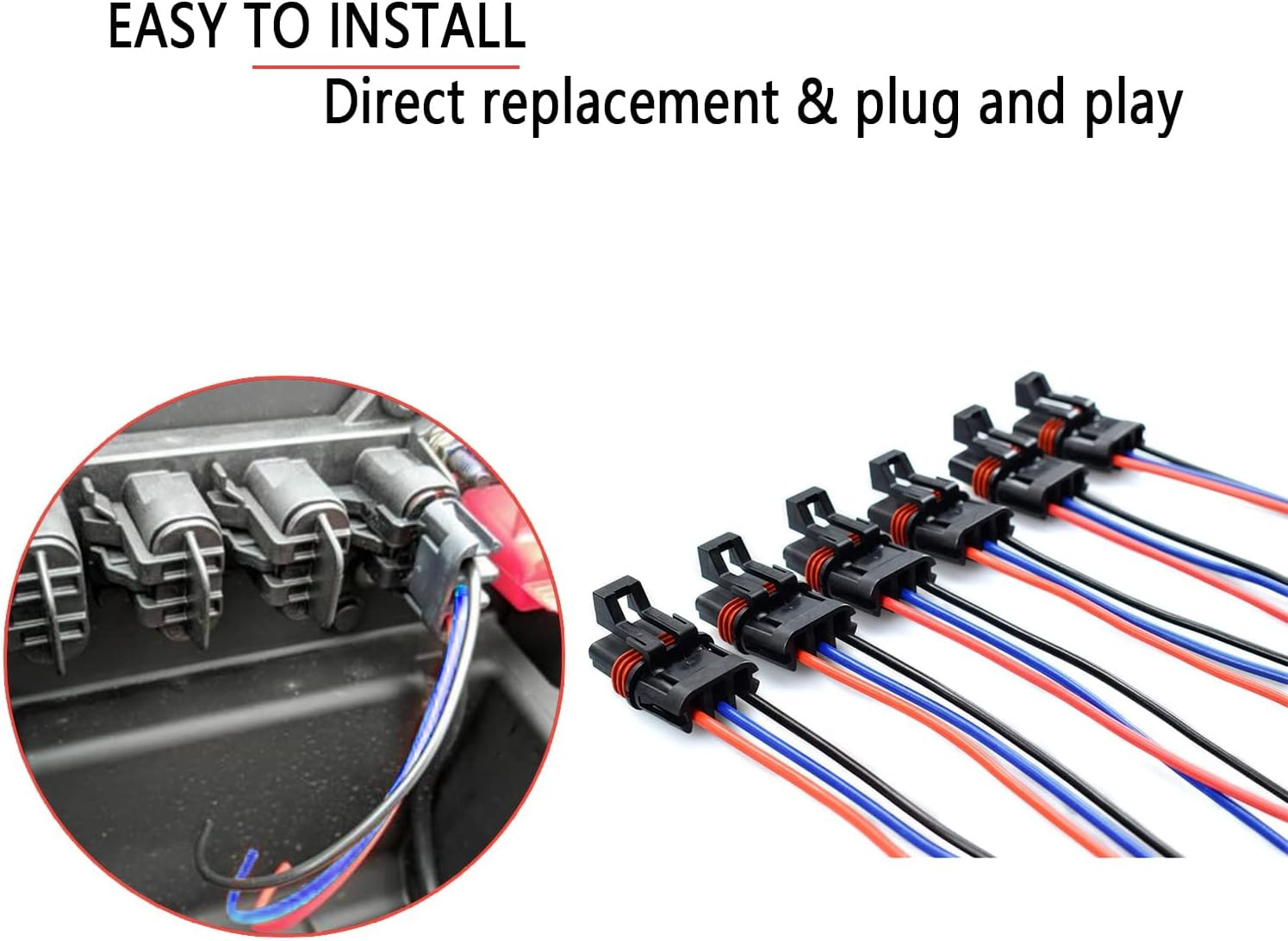 Pulse Power Plug Pigtail Connector Compatible with Polaris 2018 2019 2020 2021