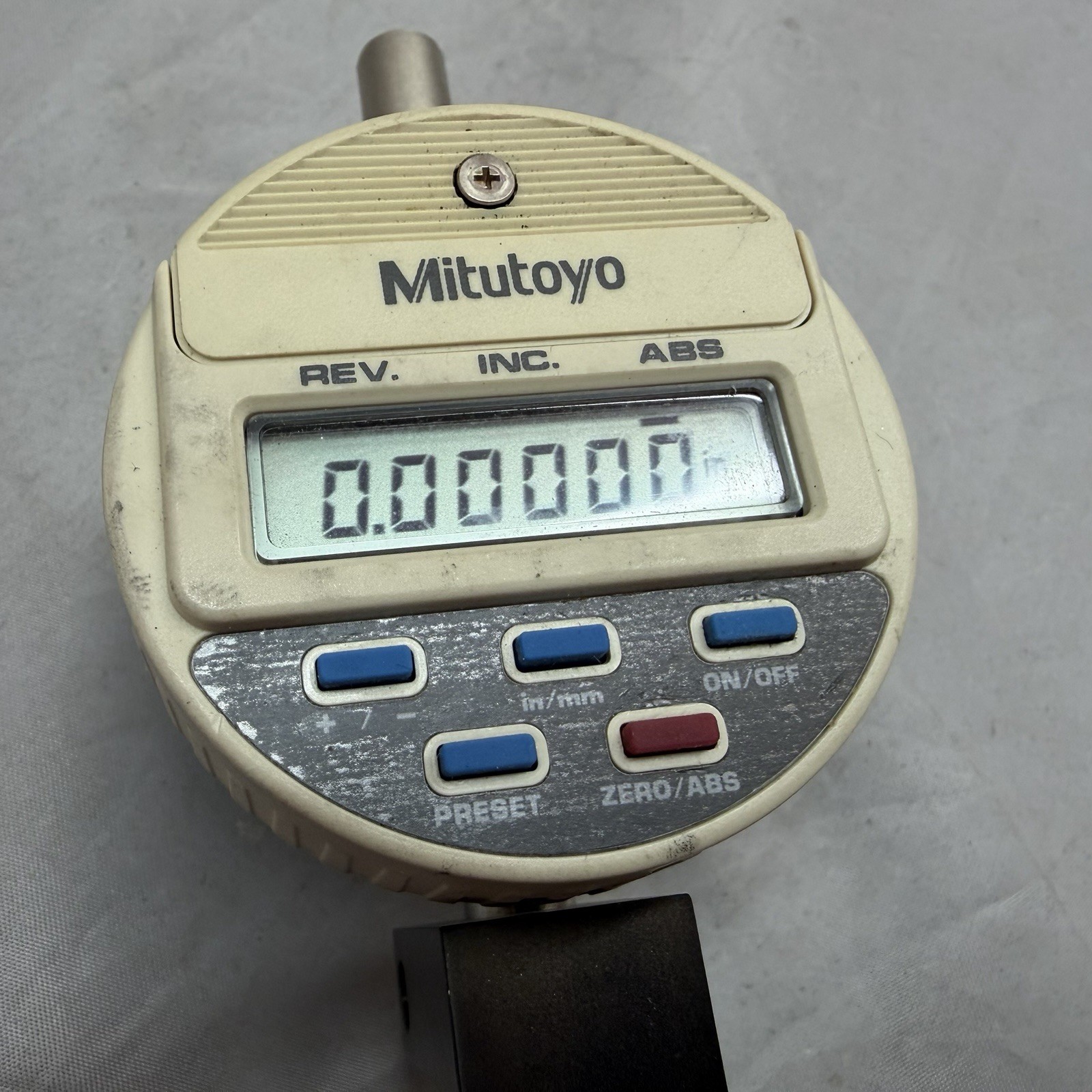 Mitutoyo 543-144 Digital Caliper Model IDC-112CE 0.00005in/0.001mm 0-.5in/12.7mm