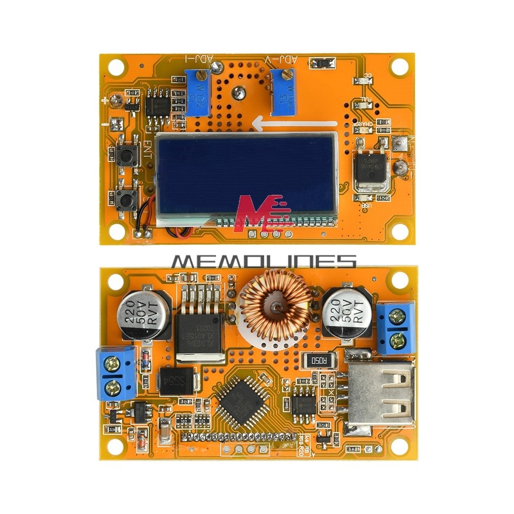 DC-DC 8V-36V to 1.25V-32V 4.2A DC Adjustable LCD Display Step-Down Power Module