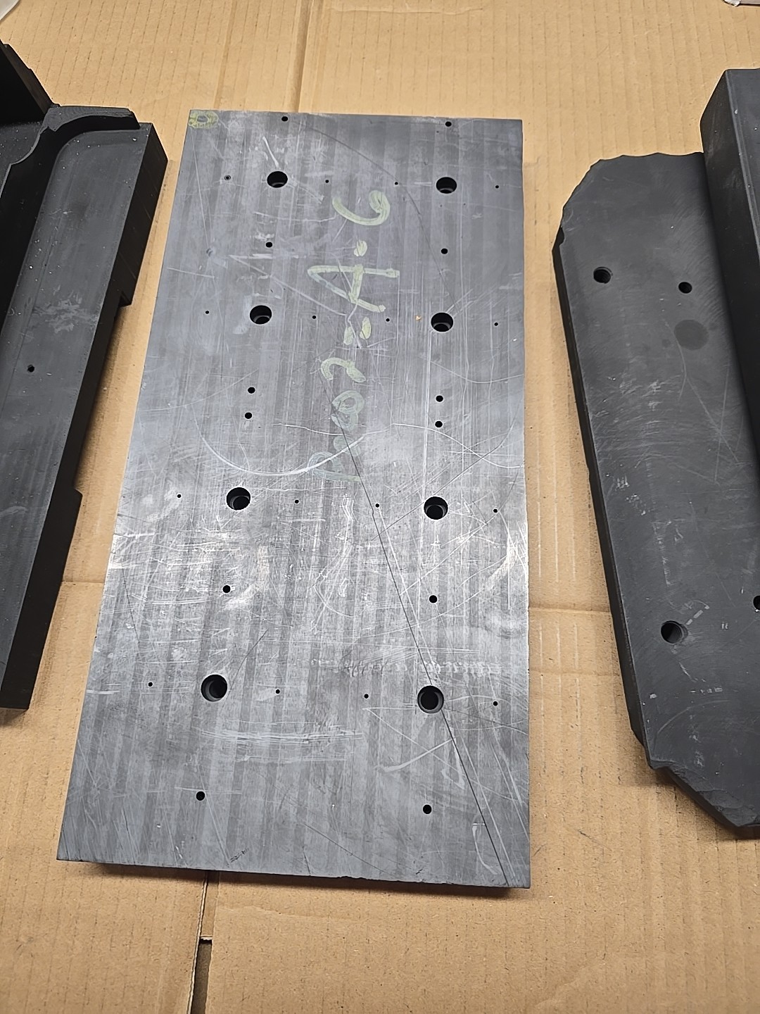 POCO EDM GRAPHITE 7 Large pieces 42 lbs Lot #4