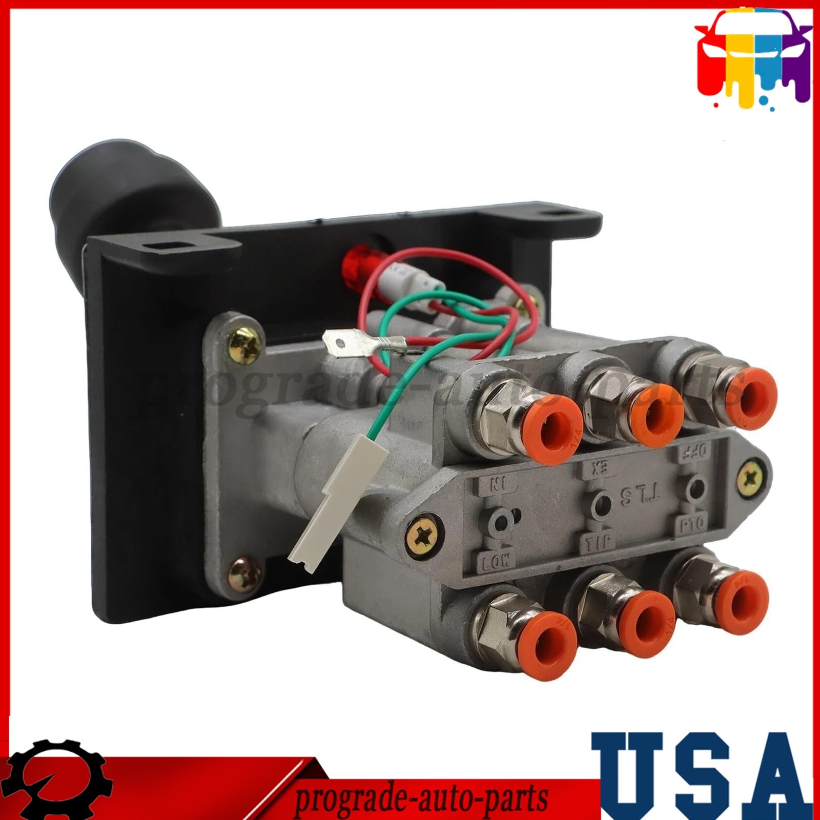 Unbranded PTO Hoist Valve K90 Air Shift Control for Dump Truck AV295 Replacement