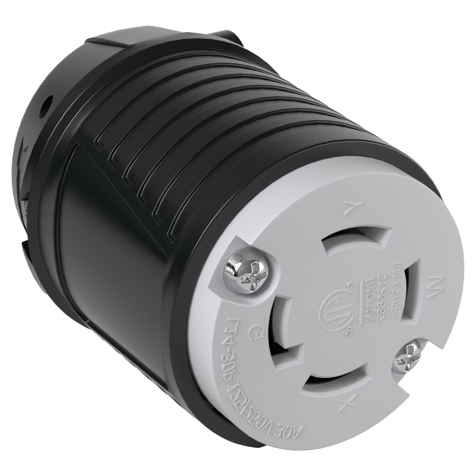 Locking Male 30 AMP and Female 30 AMP Power Cord End Replacements RV Generator