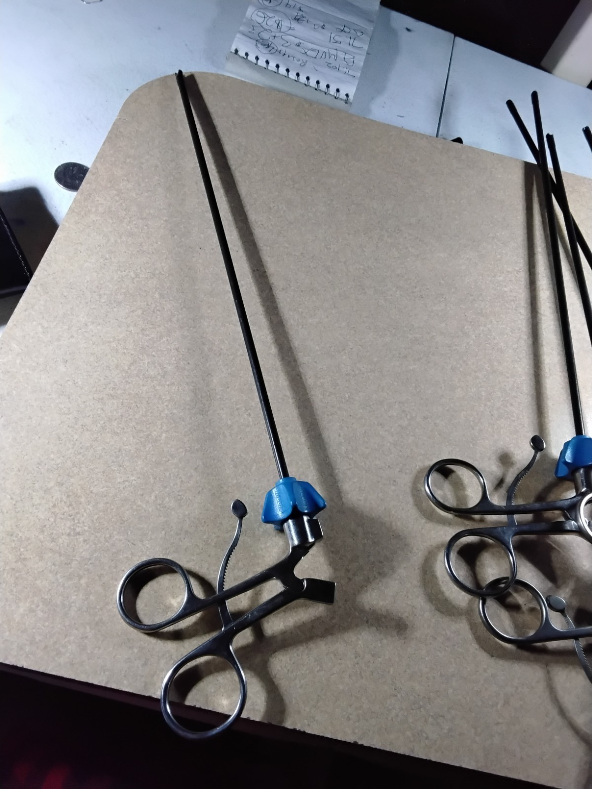 Lot Of 5 Circon Surgical Laparoscopic 0344 Surgery Instruments