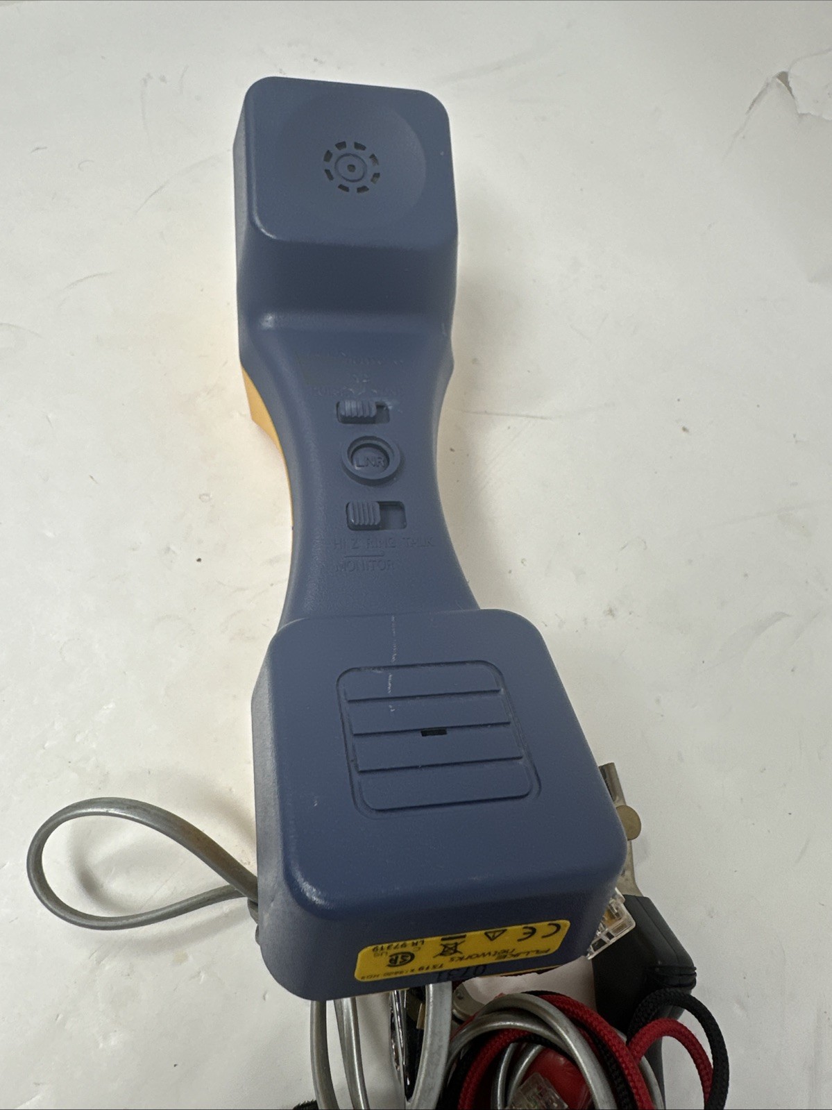Fluke Networks TS19 Telephone Test Set Portable 19800HD9. Untested