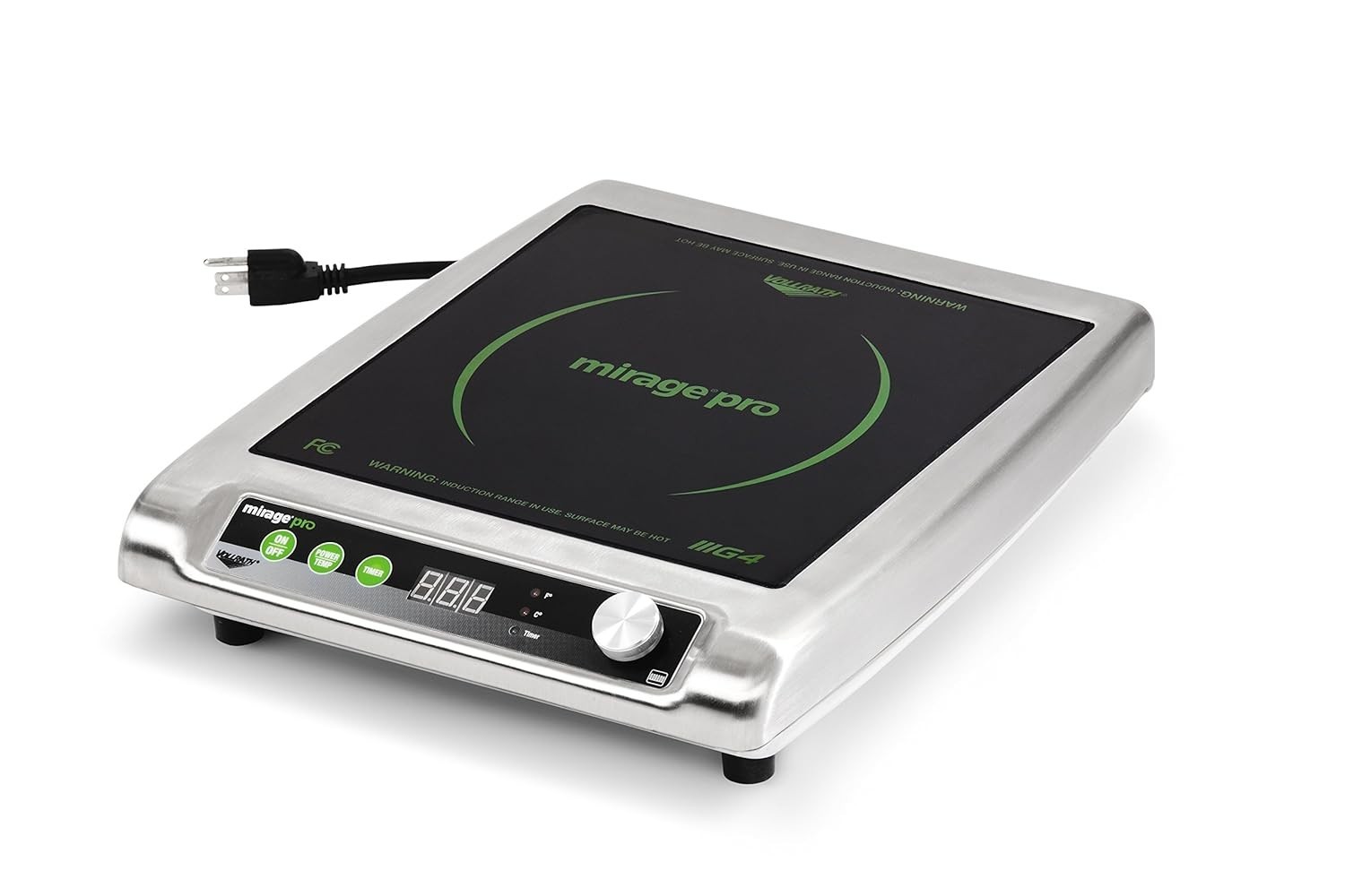 Vollrath 59500P Mirage Pro 1800Watts 15Amps Counter Top Induction Range NEW