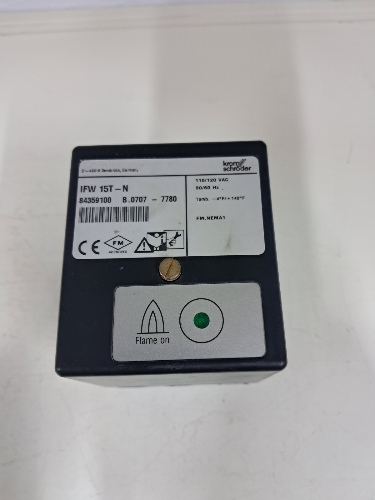 Kromschroder IFW 15T-N 84359100 Flame Relay