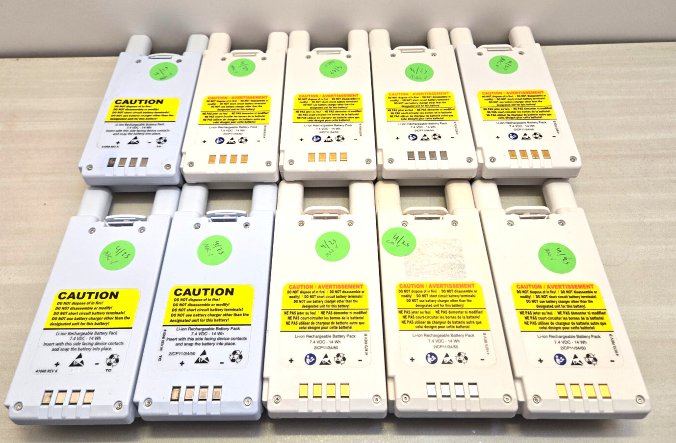 Baxter Sigma Spectrum Battery A/B/G/N – New Insert