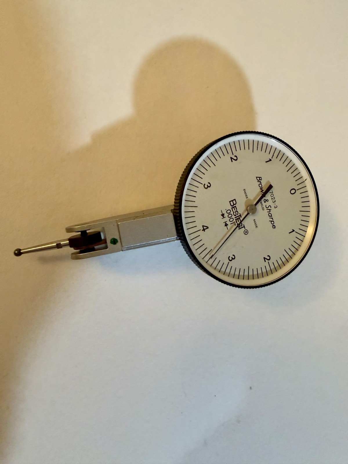 Brown & Sharpe 7023-3 Dial Test Indicator Bestest Style