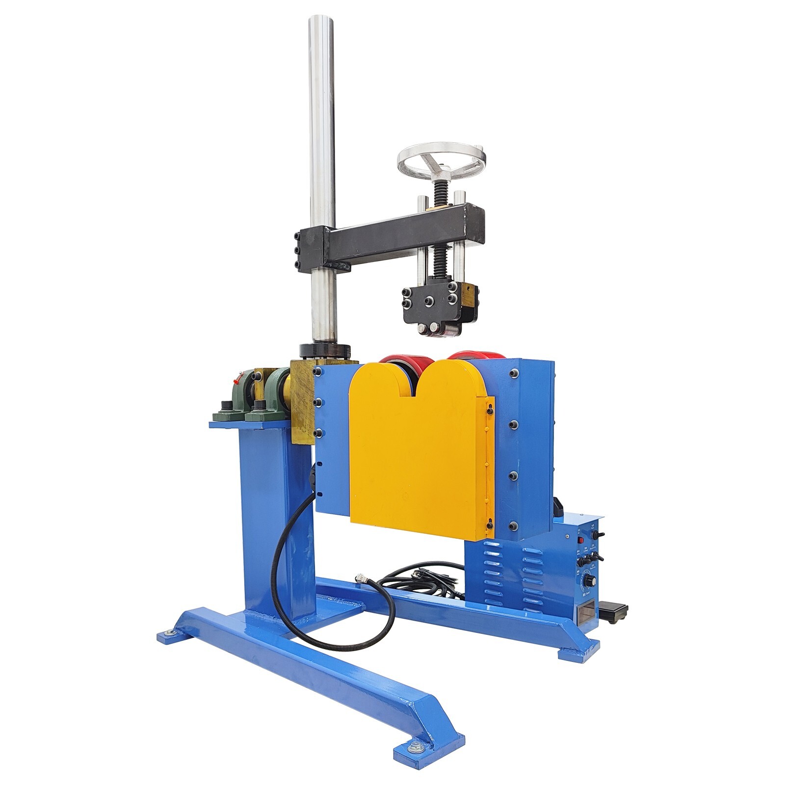 110V 660lbs Press Wheel Type Rotary Welding Positioner Welding Tank Turning Roll