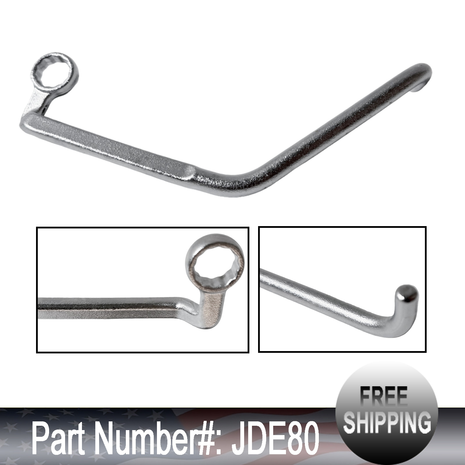 New Starter Motor Wrench 9/16″ Back Bolt Fit For John Deere Tractors JDE80