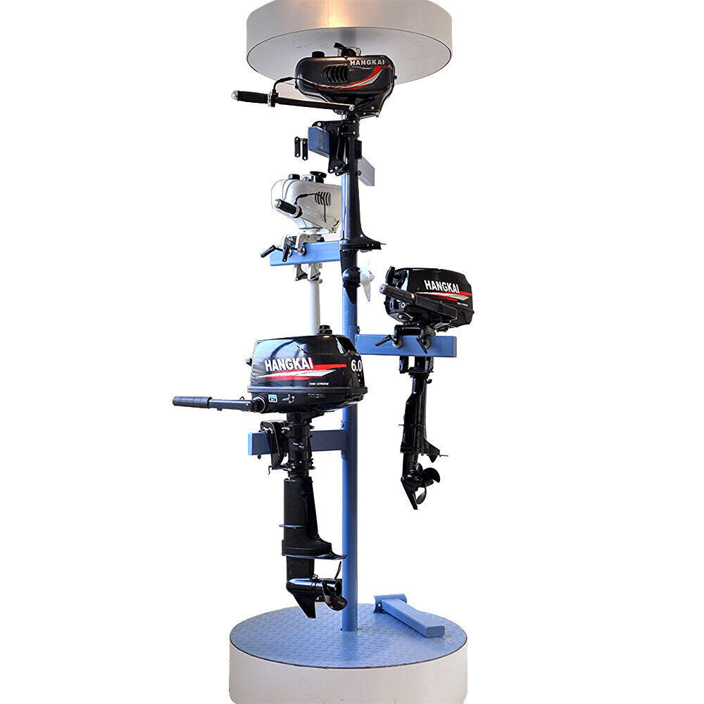 7.5HP HANGKAI Outboard Motor 2-4 Stroke Fishing Boat Engine Water/ Air Cooling
