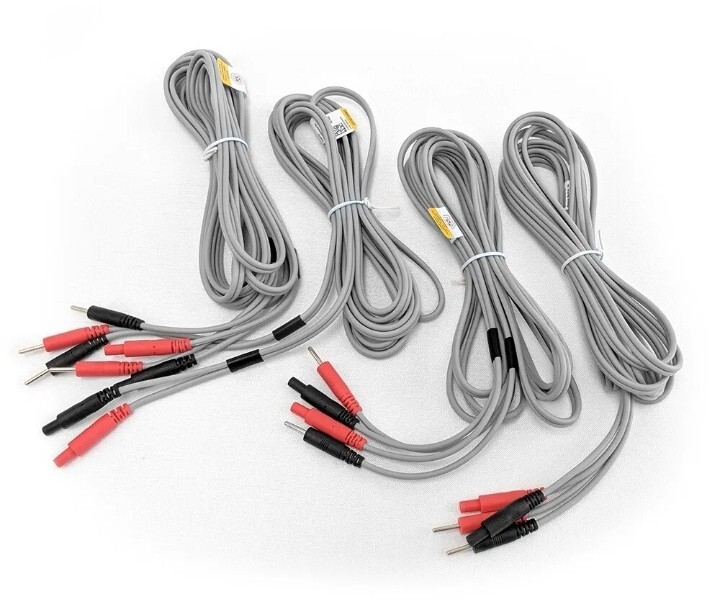NEW CLINICAL LEAD WIRES for ROSCOE MEDICAL INTENSITY CX4 & EX4, 110″ (4/PACK)
